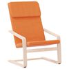 vidaXL Relaxsessel Dunkelgelb Stoff