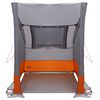 vidaXL Heckklappenzelt Grau und Orange 194 x 180 x 210 cm Taft