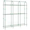 vidaXL Pflanzennetz U-Rahmen 181x31x182,5 cm Stahl