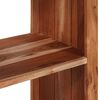 vidaXL Regal Braun 80 x 30 x 75 cm Massivholz Akazie