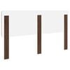 vidaXL Kopfteil Braun Eichen-Optik 200 cm Holzwerkstoff