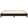 vidaXL Boxspringbettgestell Schwarz 160x200 cm Stoff