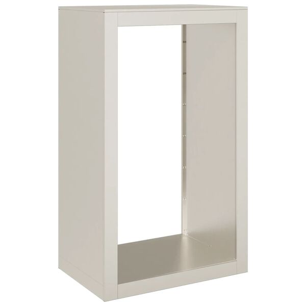 vidaXL Brennholzregal 60x40x100 cm Wetterfester Stahl