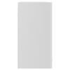 vidaXL H&auml;ngeglasschrank Lyon Hochglanz-Wei&szlig; 80x31x60 cm Holzwerkstoff