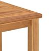 vidaXL Couchtisch Braun 50 x 35 x 36 cm Teak-Massivholz