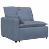 vidaXL Modulares Sofa mit Kissen Blau