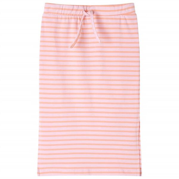 Kinderrock mit Streifen Gerade Rosa 104
