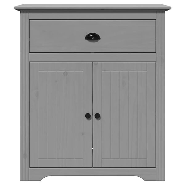 vidaXL Flurschrank BODO Grau 80x35x90 cm