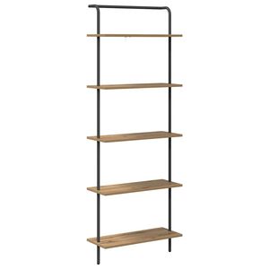 vidaXL B&uuml;cherregal 5 Ebenen 60 x 24 x 168 cm Holzwerkstoff