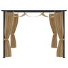 vidaXL Pavillon 4x3 m Taupe
