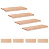 vidaXL Treppenstufen 8 stk. 70 x 25 x 2 cm Natur Massivholz Buche