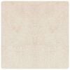 vidaXL Anti-Rutsch Shaggy Teppich Creme 200 x 200 cm PP