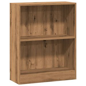vidaXL B&uuml;cherregal Artisan-Eiche 60x24x76 cm Holzwerkstoff