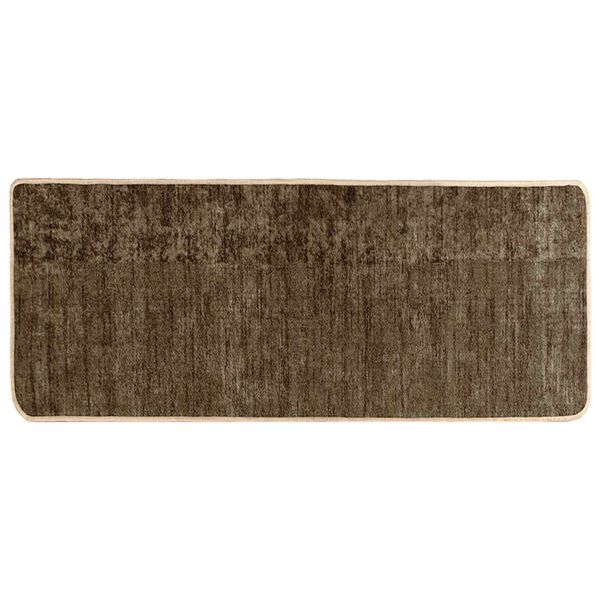 vidaXL Teppichl&auml;ufer MARSA Waldgr&uuml;n 200 x 100 cm Polyester und PVC