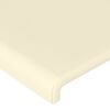 vidaXL Kopfteil mit Ohren Creme 83x23x78/88 cm Kunstleder