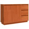 vidaXL Sideboard mit Schubladen Braun Eichen-Optik 111 x 34 x 75 cm