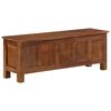 vidaXL Truhe 110x30x40 cm Massivholz Mango