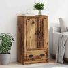 vidaXL Highboard Altholz 60 x 35,5 x 103,5 cm Holzwerkstoff