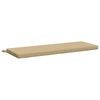 vidaXL Bankkissen SOEST 100 % Polyester Beige 110 x 40 x 5 cm