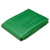 vidaXL Leno-Abdeckplane Wei&szlig; 2 x 4 m 260 g/m&sup2;