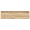vidaXL Bettgestell mit Schubladen Sonoma-Eiche 90x200 cm