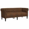 vidaXL Sofa Braun 182,5 x 74,5 x 74,5 cm Polyester