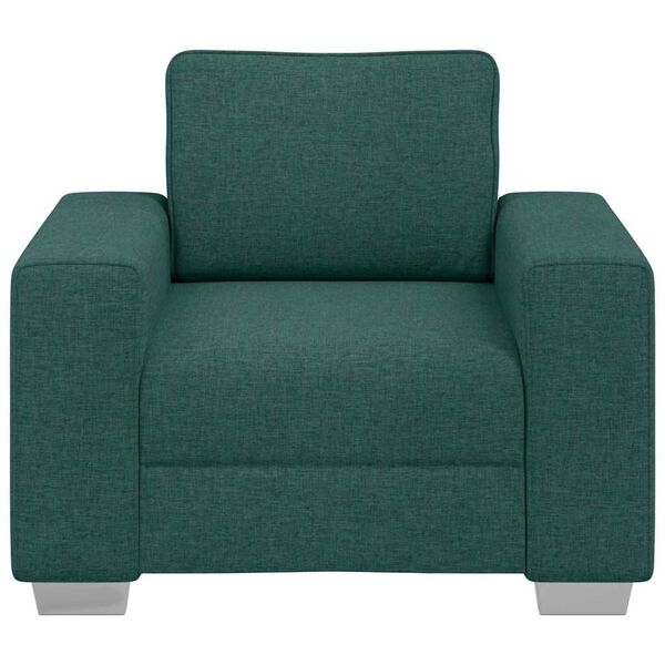 vidaXL Sofa Dunkelgr&uuml;n Gesamtabmessungen: 100 x 80 x 82 cm (B x T x H)