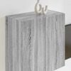 vidaXL TV-Wandschrank Graues Sonoma 59,5 x 31 x 60 cm Holzwerkstoff