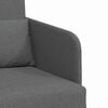 vidaXL Schlafsofa 60cm Dunkelgrau Stoff