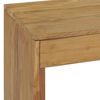 vidaXL Konsolentisch 100x35x75 cm Teak Massivholz