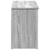vidaXL Schuhbank Grau Sonoma 102x30,5x45 cm Holzwerkstoff