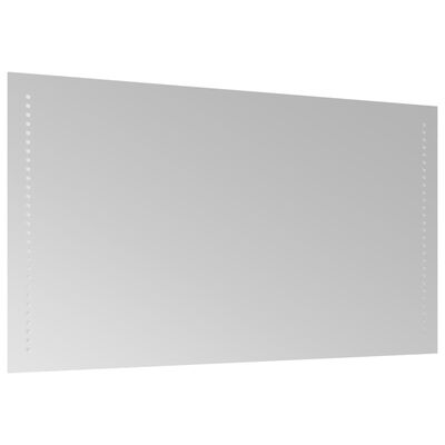 vidaXL LED-Badspiegel 50x90 cm