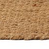 vidaXL Teppich Rechteckig Natur 200x300 cm Jute