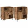 vidaXL Sideboard 2 pcs Altholz 60 x 35 x 70 cm
