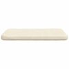 vidaXL Sitzkissen 4 pcs Creme 40 x 40 x 3 cm Cordstoff
