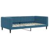 vidaXL Tagesbett Ausziehbar Blau 100x200 cm Samt