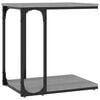 vidaXL Beistelltisch Grau Sonoma 50x35x52 cm Holzwerkstoff