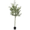 vidaXL Olivenbaum K&uuml;nstlich 700 Bl&auml;tter 165 cm Gr&uuml;n