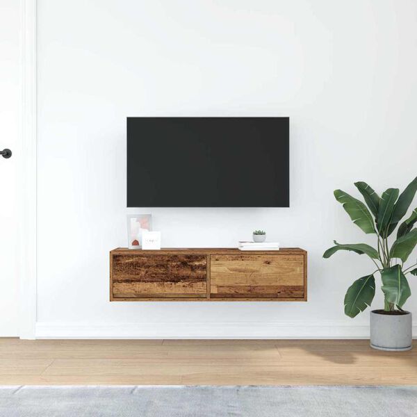 vidaXL TV-Schr&auml;nk Altholz 100 x 31 x 25,5 cm Holzwerkstoff