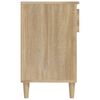 vidaXL Schuhregal Sonoma-Eiche 102x36x60 cm Holzwerkstoff
