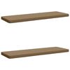 vidaXL 2-teilige Bankkissen VUGHT 2 stk. 100 % Polyester Taupe