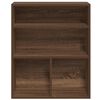 vidaXL B&uuml;cherregal Braun Eichen-Optik 60x30x71,5 cm Holzwerkstoff