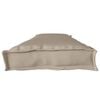 vidaXL Palettenkissen Taupe 180 x 40 x 8 cm Oxford-Stoff
