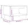 vidaXL Couchtisch R&auml;uchereiche 60x50x40 cm Holzwerkstoff