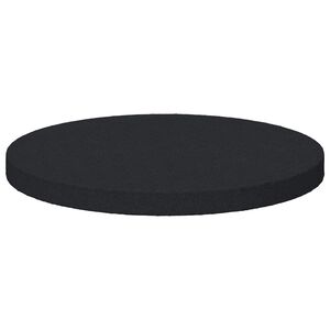 vidaXL M&ouml;belgleiter 2 Stk. Schwarz &Oslash; 30 x 2 mm EVA