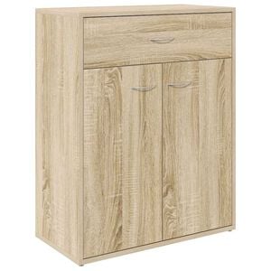 vidaXL Sideboard Sonoma-Eiche 60x30x75 cm Holzwerkstoff