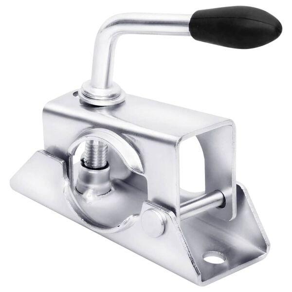 vidaXL Klemmen f&uuml;r St&uuml;tzrad 2 Stk. 13,5x6,5x14 cm Verzinkter Stahl