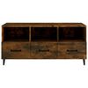 vidaXL TV-Schrank Räuchereiche 102x35x50 cm Holzwerkstoff