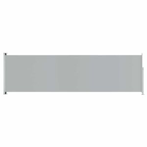 vidaXL Seitenmarkise Ausziehbar 180x600 cm Grau