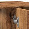 vidaXL Badschrank Altholz-Optik 60x32x53,5 cm Holzwerkstoff